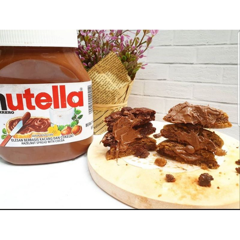 

soft cookies nutella per pcs 18.000