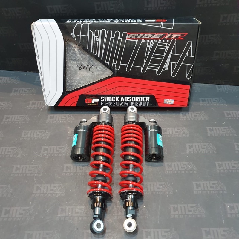 Shockbreaker Sok Belakang Tabung Ride It 340 NTR R3 Merah