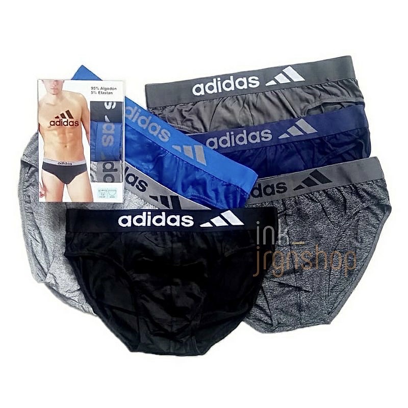 CELANA DALAM PRIA (1 BOX ISI 3 PCS) / CELANA DALAM MEN'S BRIEFS / SEMPAK PRIA DEWASA