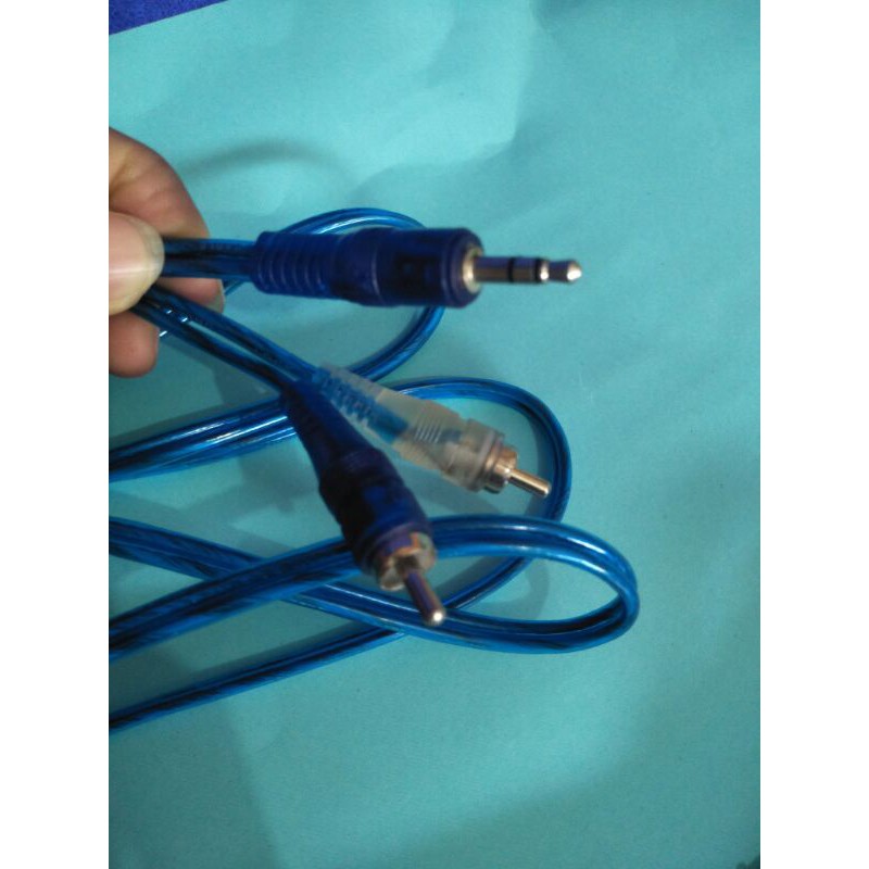 KABEL AUX 2 IN 1 KABEL JACK SPEAKER AKTIF KABEL AUDIO