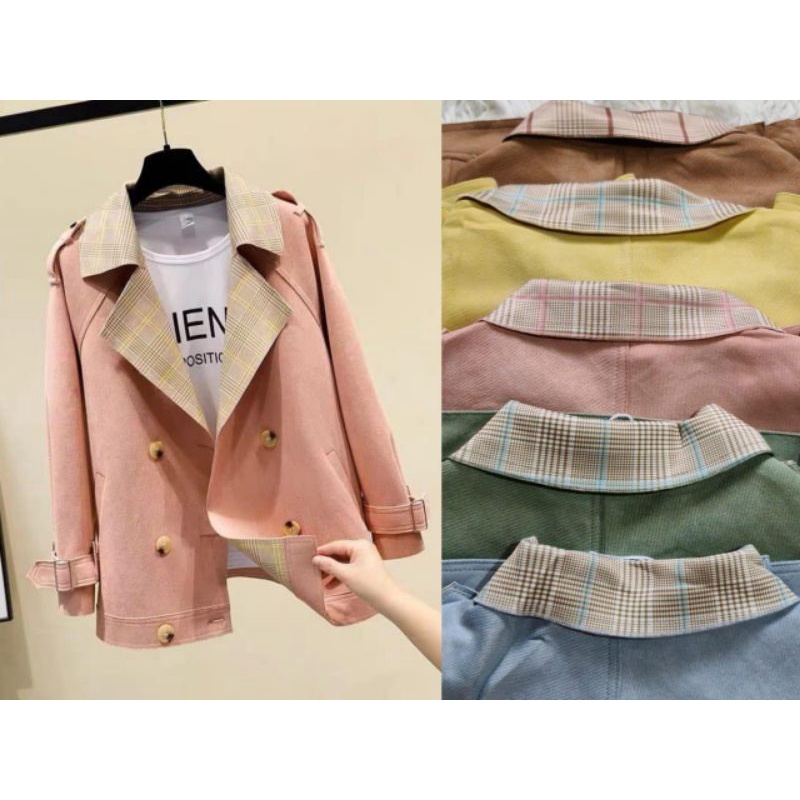 Coat Jessica Suede Outer Premium Import ( prewed bromo winter jaket