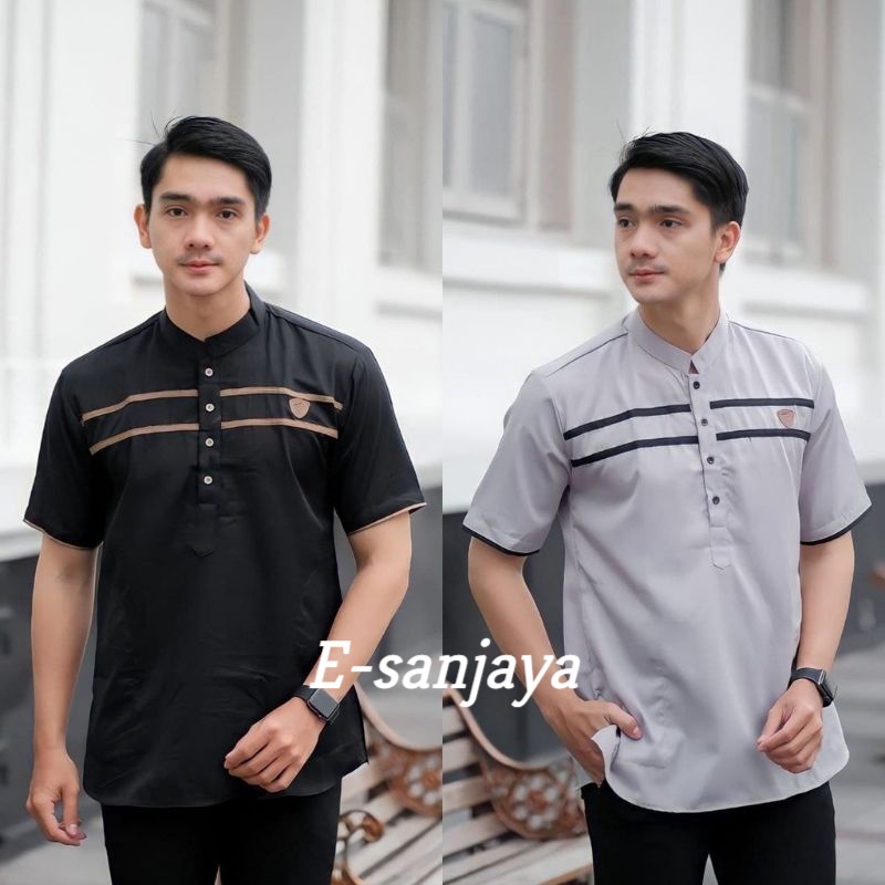 (XR) koko kurta dewasa bahan import koko masa kini terbaru 2022 lengan pendek