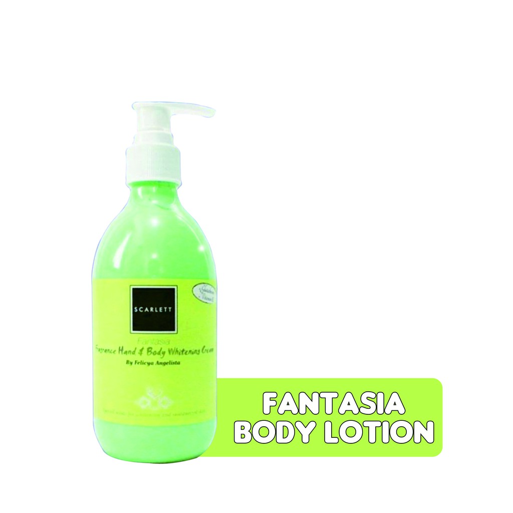 Scarlett Whitening SALE+COD Paket Lengkap Scarlet Serum Cream Hand Body Lotion Scrub Coffee Toner Jolly BPOM-Lotion FANTASIA