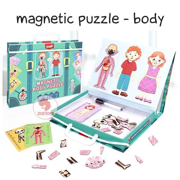 Zoetoys Magnetic Puzzle - Life Cycle | mainan edukasi | mainan anak