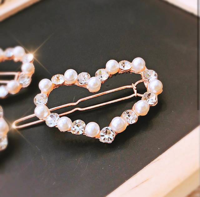 Jepit Rambut Korea PREMIUM Kekinian Hair Clip Love Aksesoris Rambut Mewah