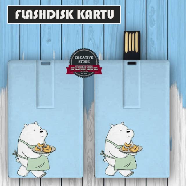 Flashdisk Panda / Flashdisk Custom / Flashdisk Bare Bears