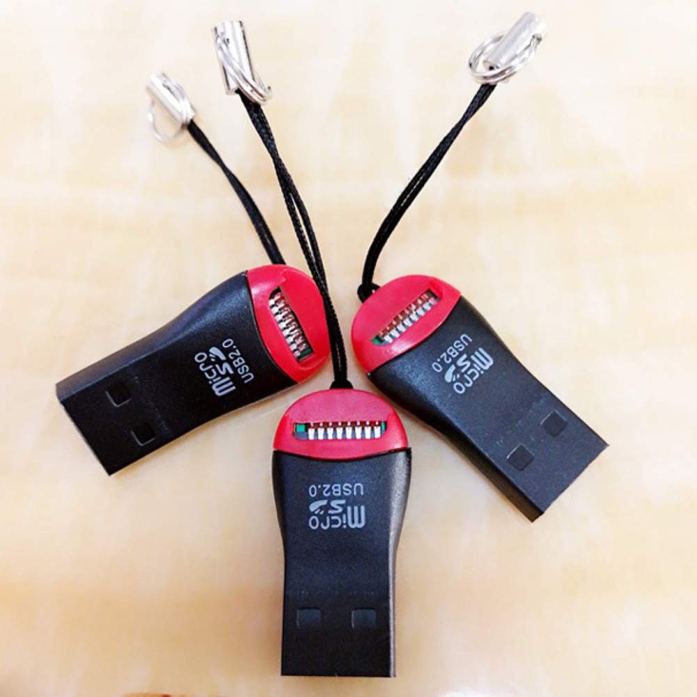 Adaptor Memory Card Reader Ke USB 2.0 Untuk Micro SD SDHC SDXC TF