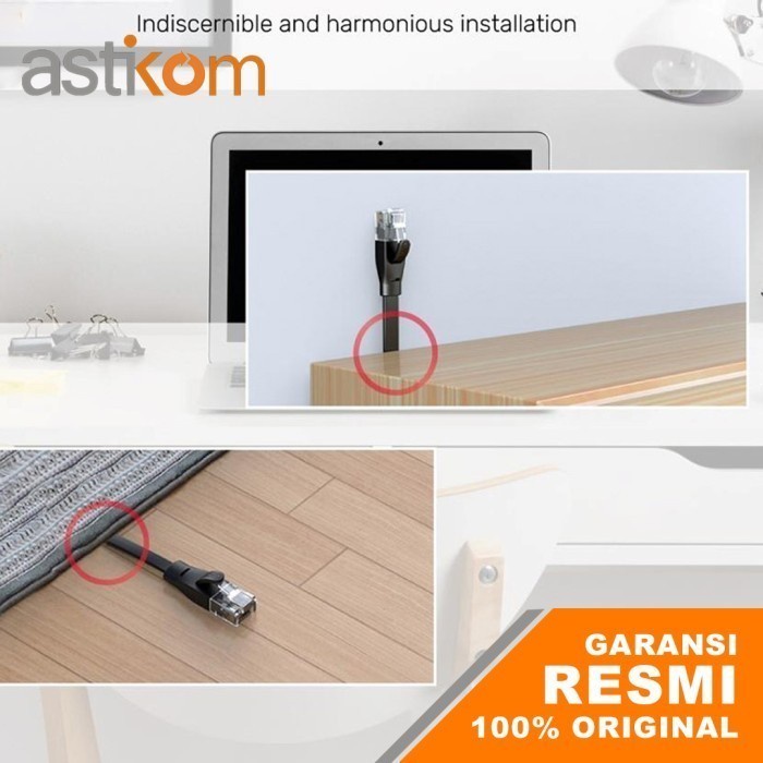 Kabel LAN Cat6 20M Unitek C1815GBK LAN Cat 6 20 Meter Flat Cable