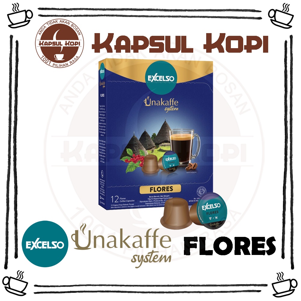 

Flores KapsulKopi Excelso Unakaffe System