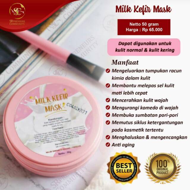 KEFIR MASK (MASKER KEFIR)