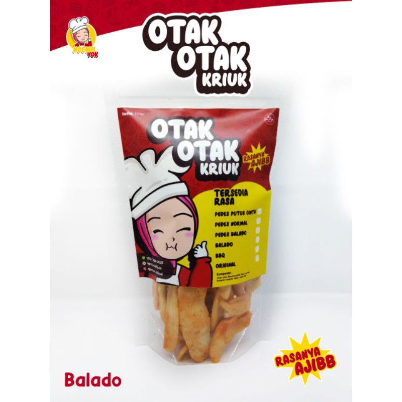 

CEMILAN OTAK-OTAK KRIUK [ RASA BALADO ]