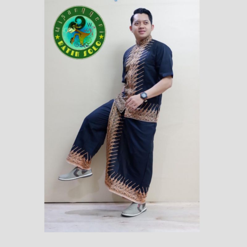 Batik pria lengan panjang Koko pria kemeja lengan panjang Batik premium Batik halus