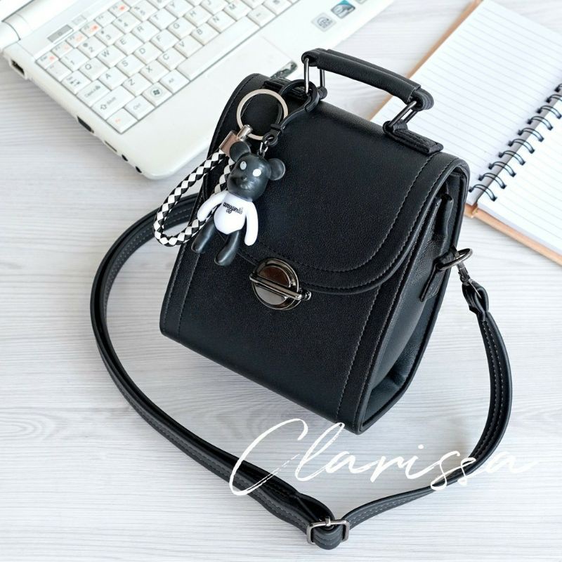 REALPICT Miniso Tas SLempang Tengteng free gantungan boneka