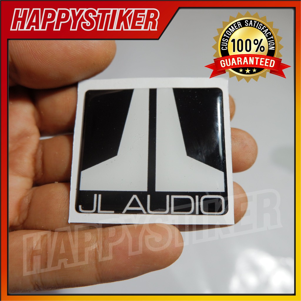 Sticker JL AUDIO Emblem Resin Timbul mugilanggeng