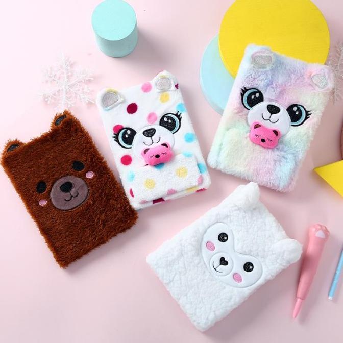 

Office & Stationery | Buku Tulis | Buku Tulis Diary Karakter Unicorn, Teddy Bear Notebook Import Ready St | Best Seller