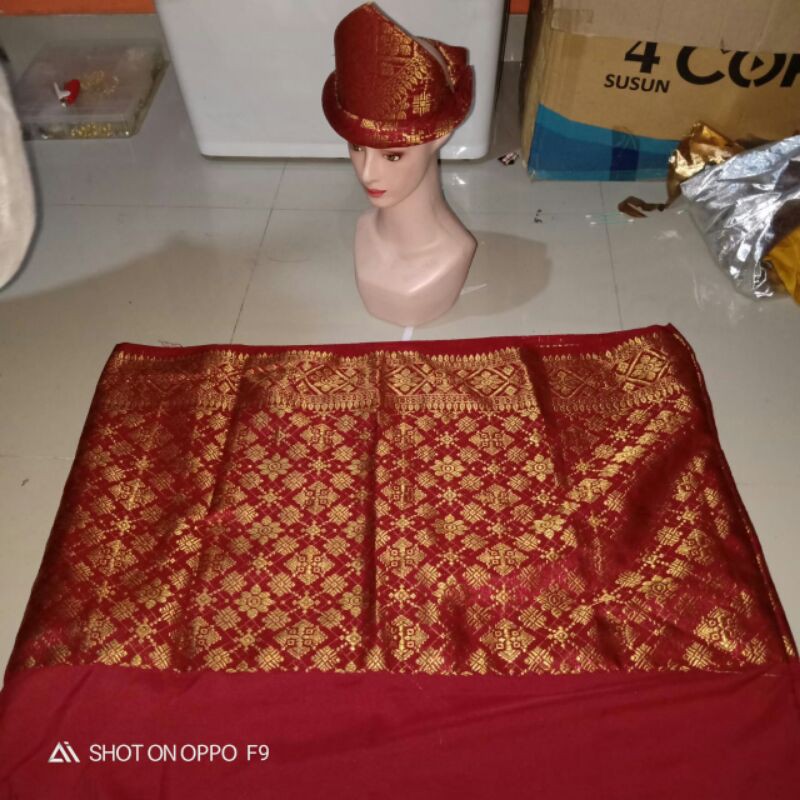 rumpak tanjak songket palembang