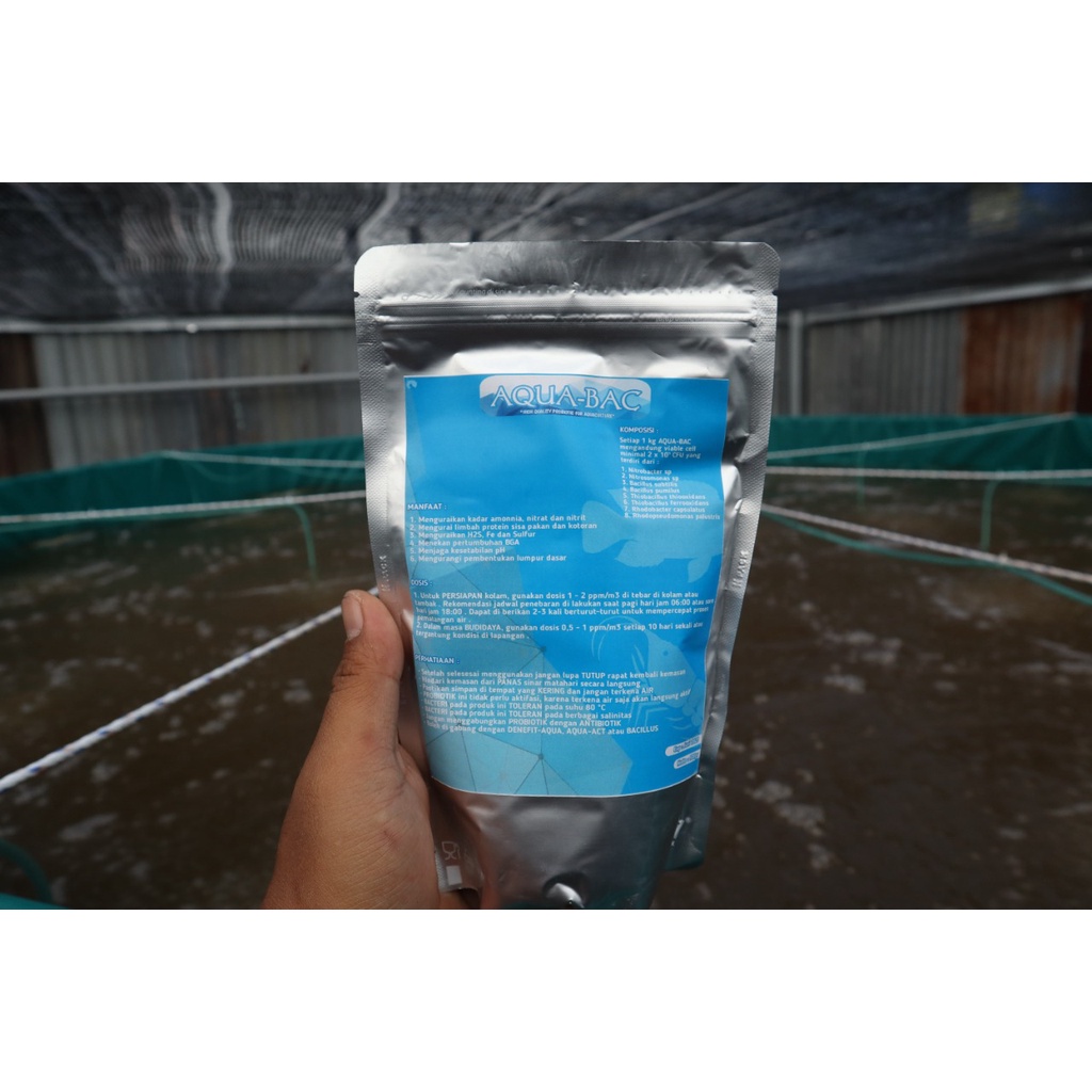 Probiotik Ikan dan Udang - AQUA-BAC 500 gr