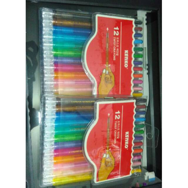 

Crayon Putar 12 Warna Merek Kenko Harga Grosir