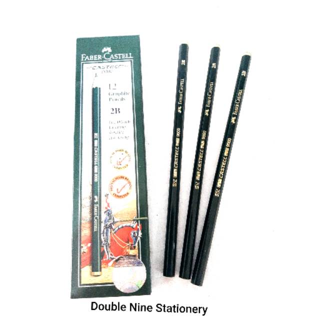 

Pensil 2B merk Faber Castle