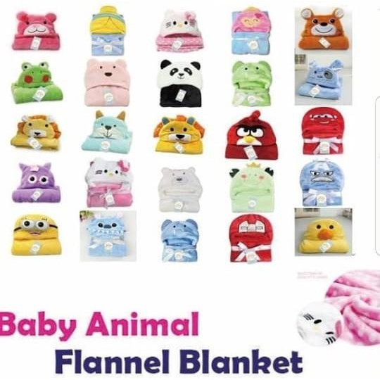 Premium carters baby blanket flanel animal