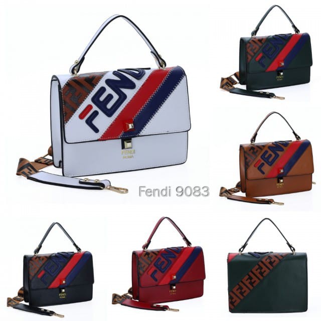 FENDI ROMA BAG 9083 BJ BEST SELLER TAS PESTA FASHION WANITA IMPORT MEWAH TERMURAH ELEGAN TERLARIS