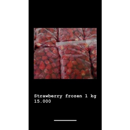

strawbery frozen