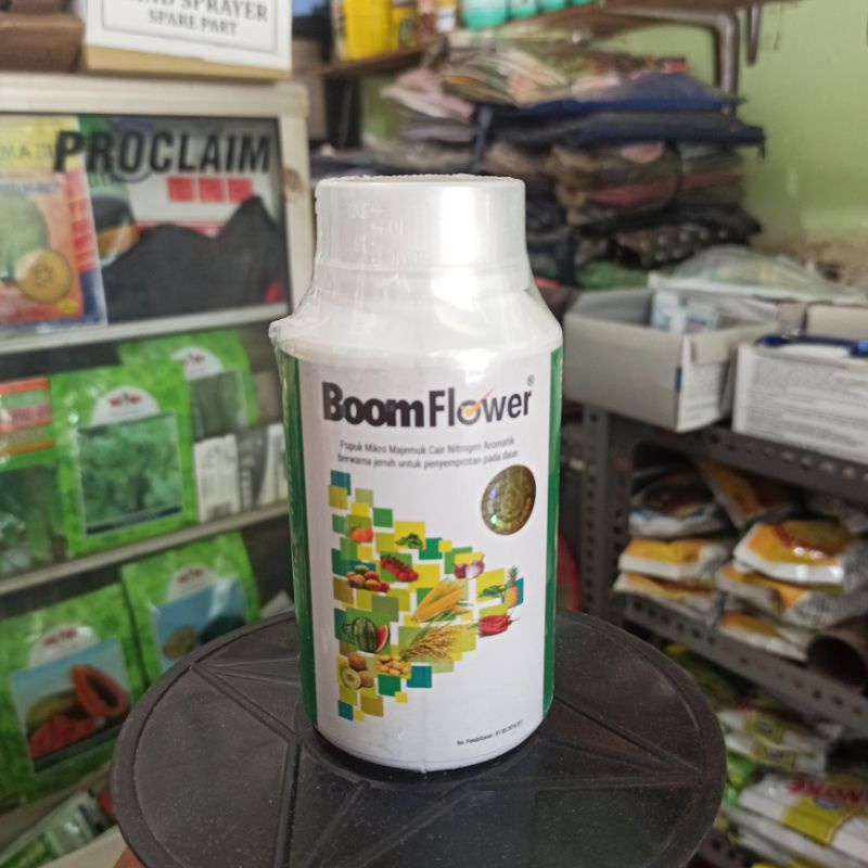 BOOMFLOWER 250 ML PUPUK MIKRO MAJEMUK CAIR NITROGEN AROMATIK