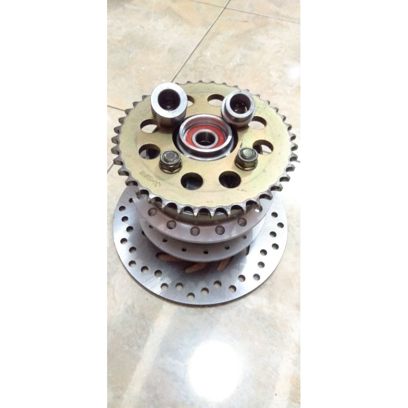 Tromol supra x125dd full ori/pnp as tiger/bawaan gear tiger bisa pakai