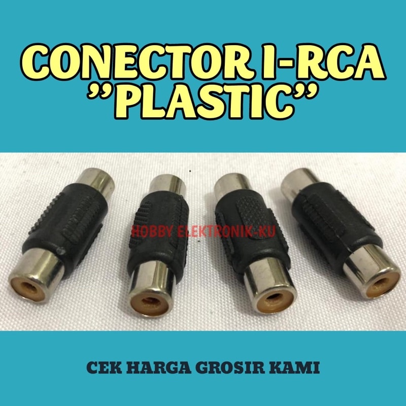 SAMBUNGAN I RCA / CONECTOR I RCA