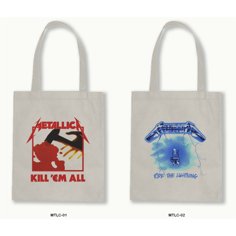 TOTE BAG BLACU 30X40 - METALLICA