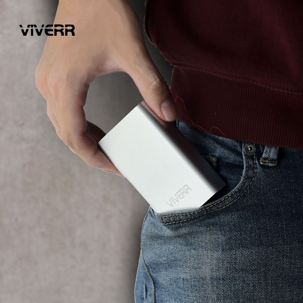 BEST QUALITY - Viverr Powerbank 10080mAh Smart Desain garansi 1 tahun kualitas bagus