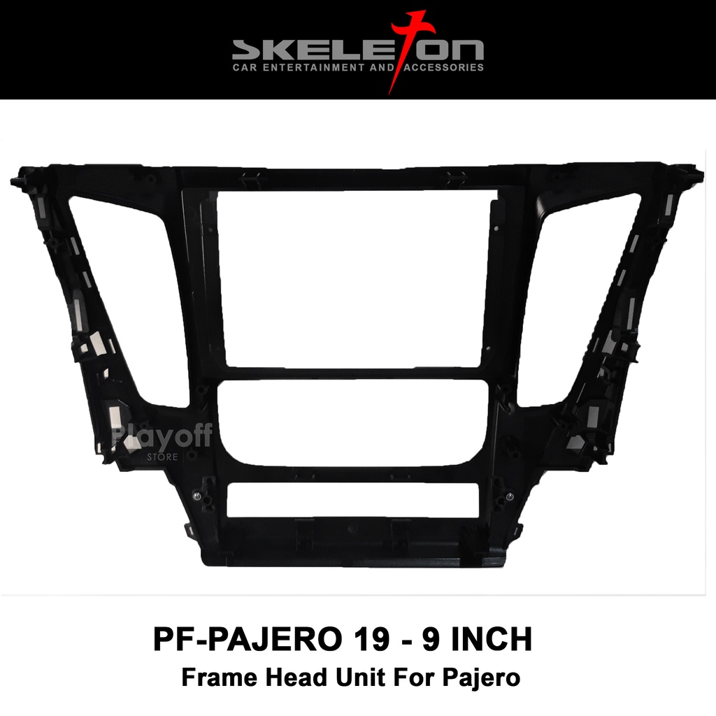 Frame Head Unit 9 inch 10 Inch Mobil Pajero Frame Android Skeleton