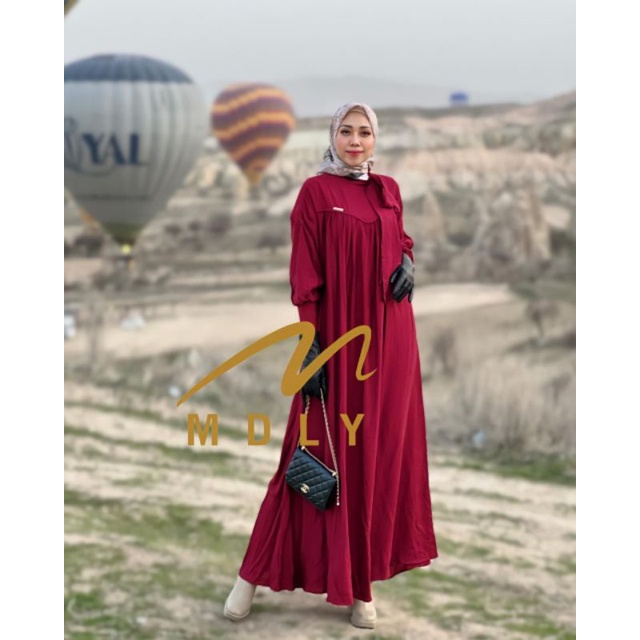 Hulya Dress By Mdly Gold