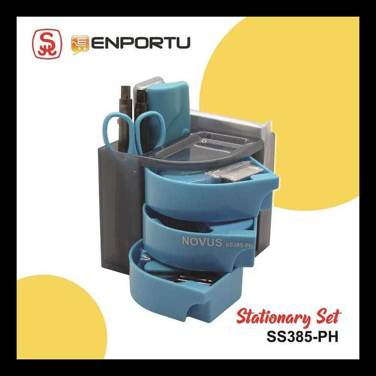 

READY STOK STATIONERY SET NOVUS SS385-PH PAKET ALAT TULIS MURAH TERUPDATE