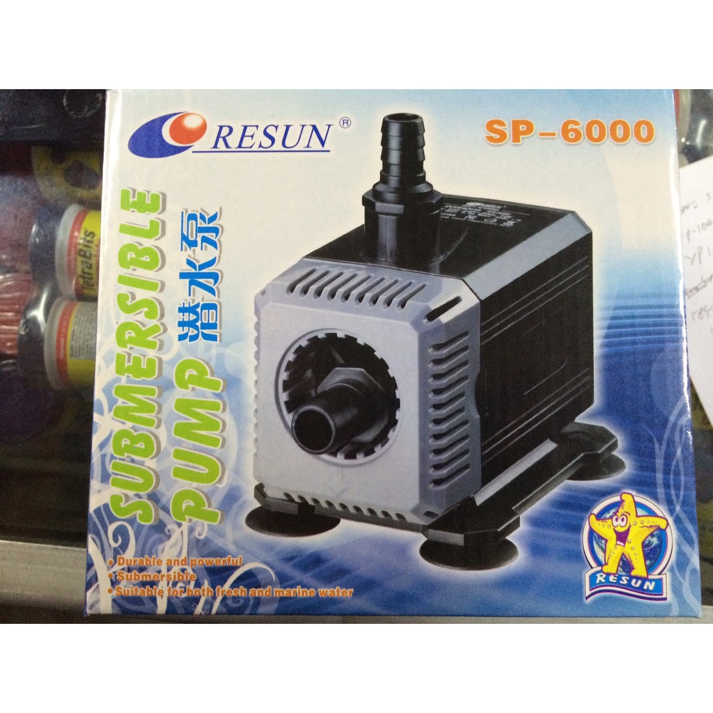 Pompa Air Aquarium Resun Sp 6000 / Pompa Kolam Resun SP 6000