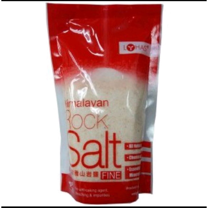 

Lohas Himalayan Rock Salt 500 gr / Garam Himalaya / Garam Natural / Garam Alami