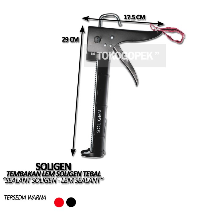 SOLIGEN SEALANT GUN LEM - TEMBAKAN LEM SOLIGEN