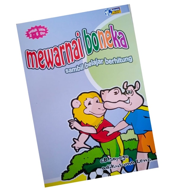 BUKU MEWARNAI/BELAJAR BERHITUNG/BUKU ANAK MURAH/BUKU AKTIVITAS ANAK TK