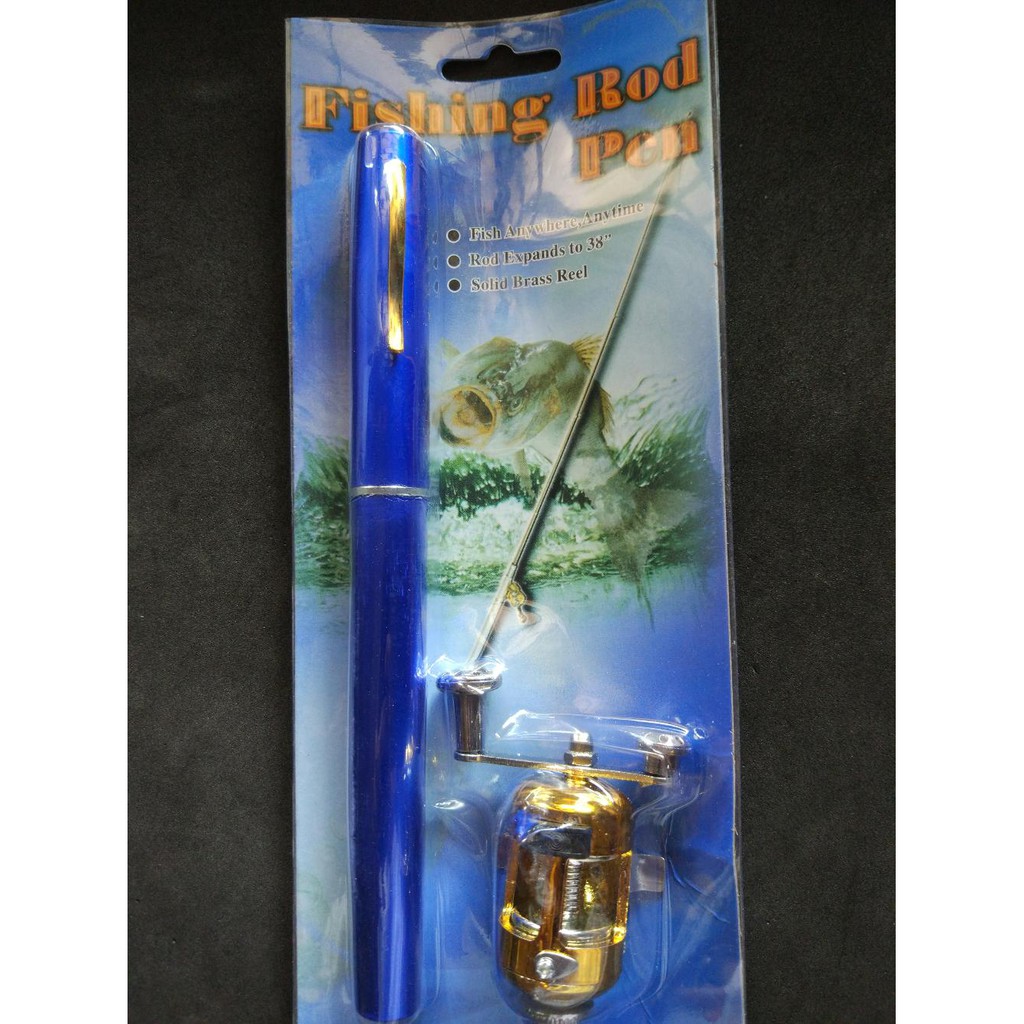 Joran Pancing Pena alat memancing portable lengkap joran dan reel