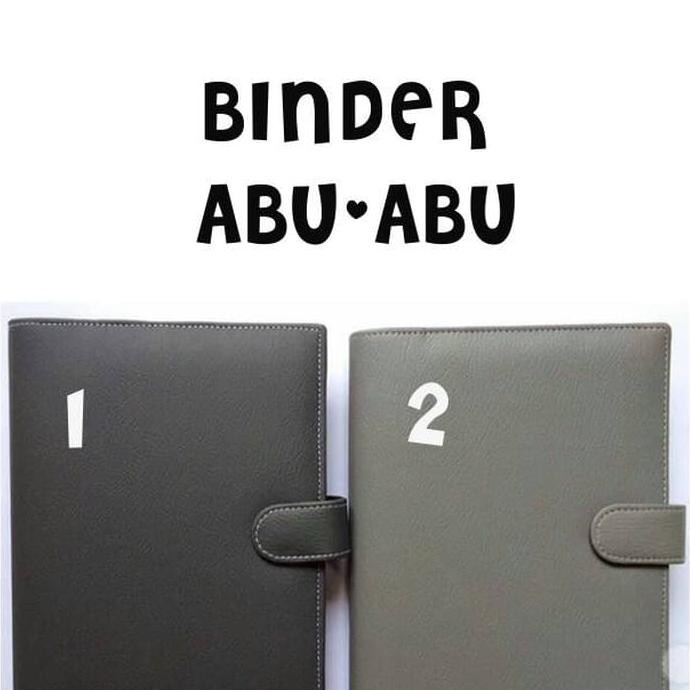 

IHOT SALEl Binder polos abu-abu 26 ring / Kertas B5 ICLl