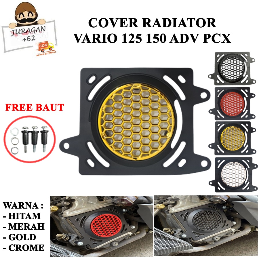 TUTUP COVER RADIATOR VARIO 150 125 PCX ADV