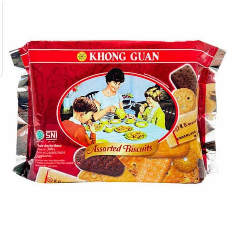 

Khong Guan Assorted Biscuits Aneka Rasa 300g