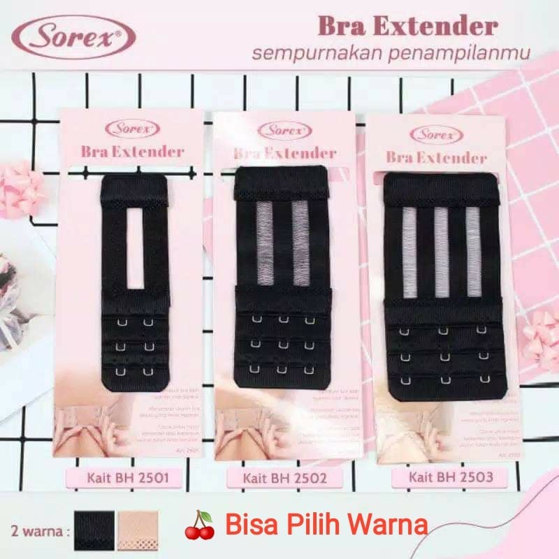 Kait Bra Sorex 2501 2502 2503 Penyambung Bra Panjang