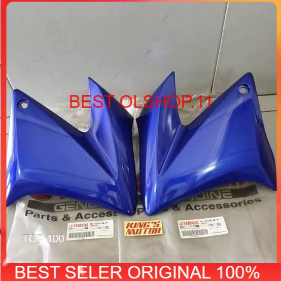 Scoop air cover sayap tangki kanankiri yamaha Vixion old original Biru