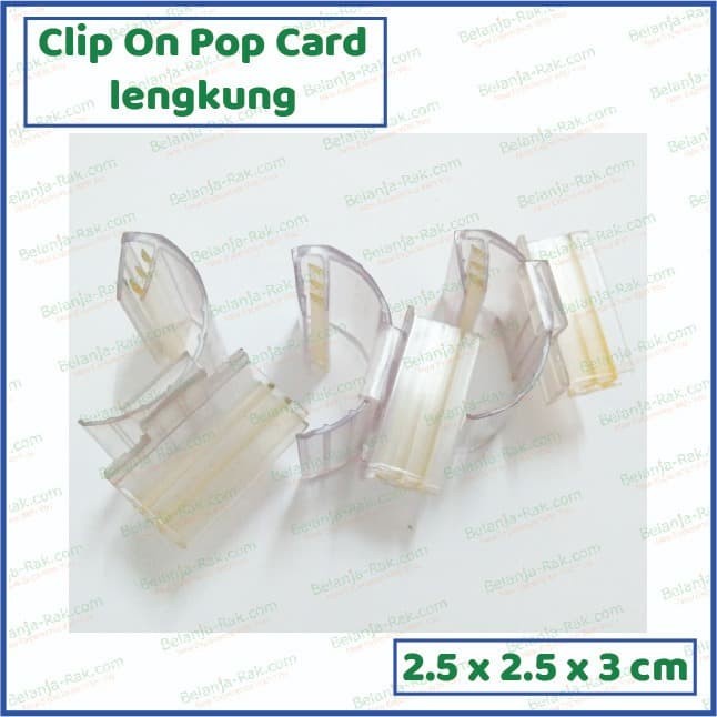 

Clip on Pop lengkung Clip On Penjepit Kertas
