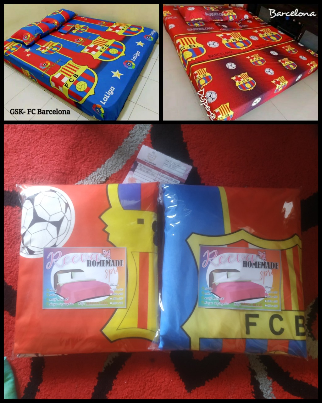 Sprei Homemade Murah Motif Doraemon