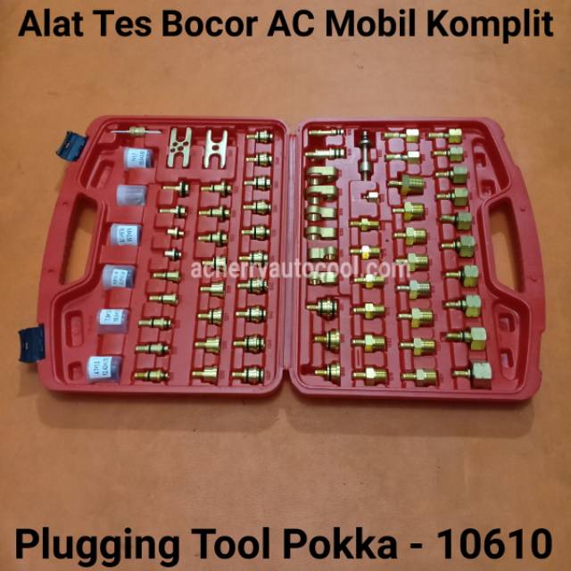 Alat Tes Bocor AC Mobil Komplit Pokka