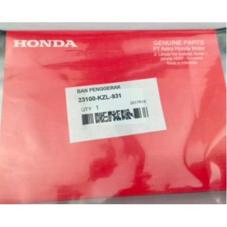 Vanbelt Only Honda Beat Fi Scoopy Fi Vario 110 Fi Spacy Fi KZL