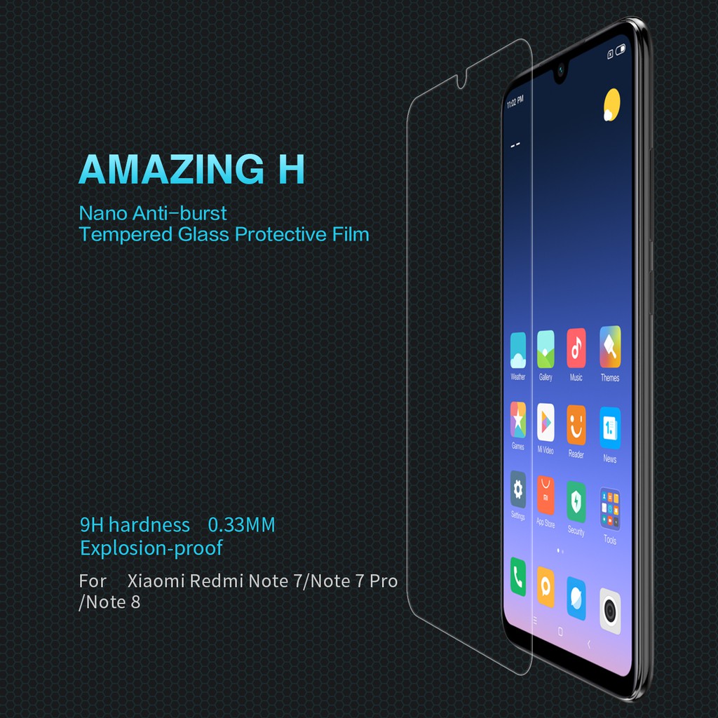 XIAOMI Redmi Note 7 Note 7 Pro Tempered Glass NILLKIN Amazing H