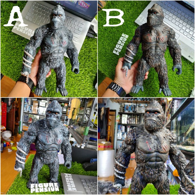 KINGKONG FIGURE GORILLA KONG JUMBO BIG ACTION FIGURE